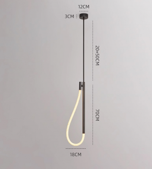 Artemis Black Pendant