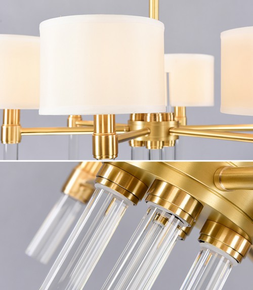 Anke Brass Chandelier