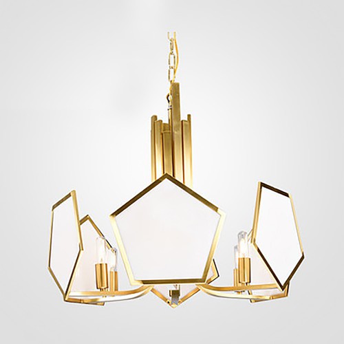 Anke Luxury Brass Chandelier