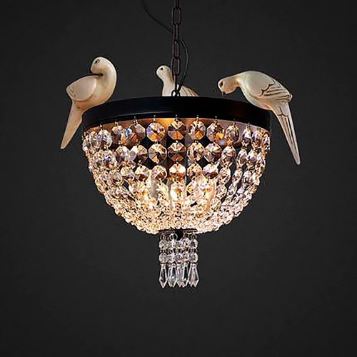 Bird Crystal Round