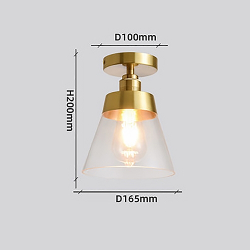 Brass Chose Glass