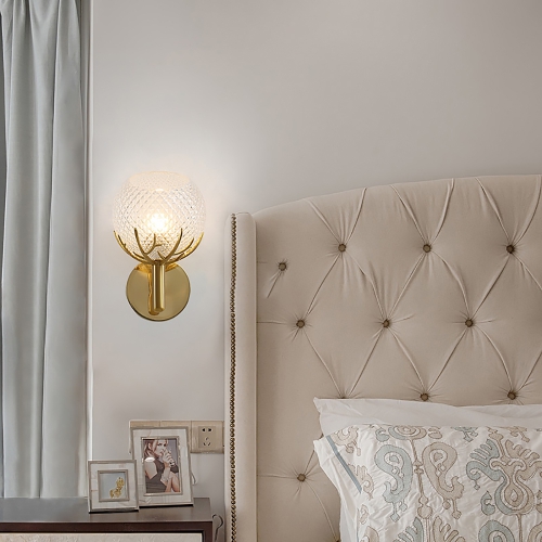 Brass Deer Wall