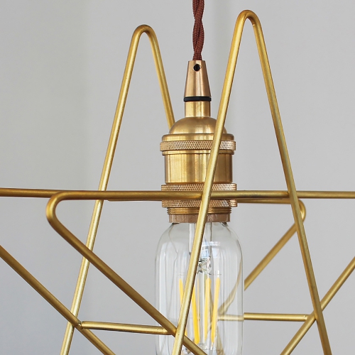 Brass Star Pendant