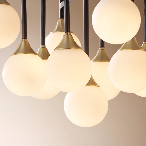 Care Ceiling Brass Lustre