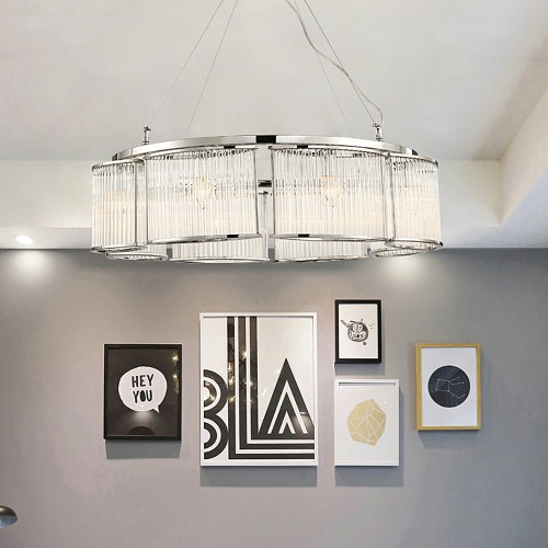 Chrome Amazing Chandelier 2