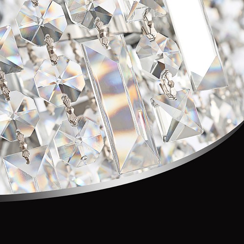 Chrome Crystal Chandelier 3