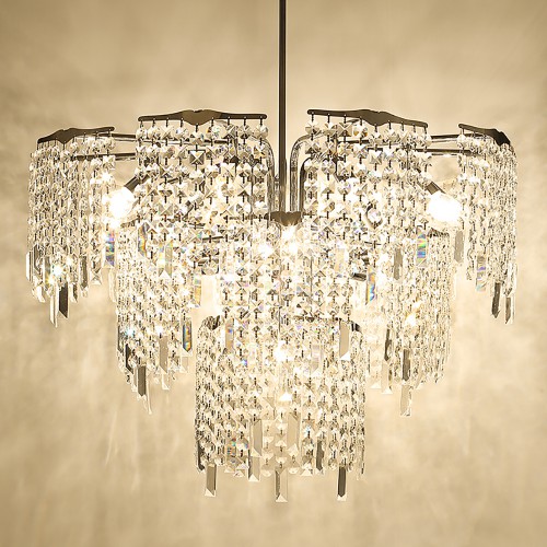 Chrome Crystal Chandelier 3