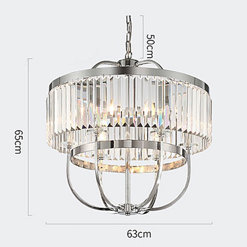 Chrome Eco Chandelier 4