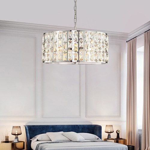 Chrome Pick Chandelier 2