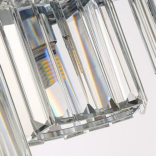 Chrome Pick Chandelier 4