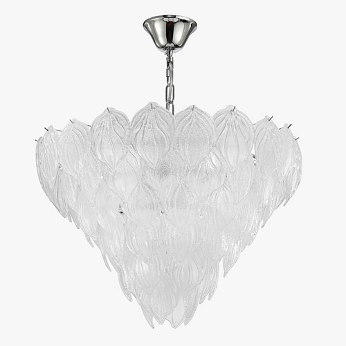 Chrome Pick Chandelier 5