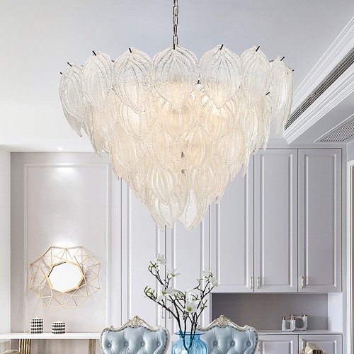 Chrome Pick Chandelier 5