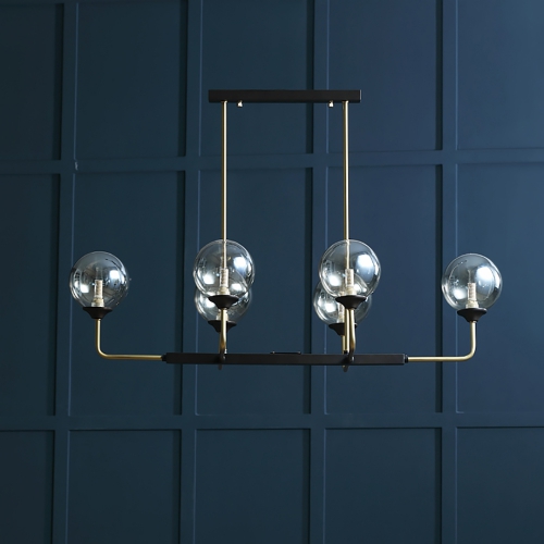 Clear Brass Black