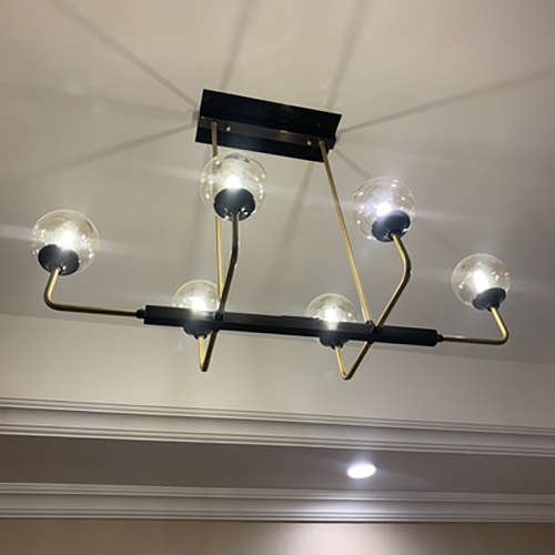 Clear Brass Black