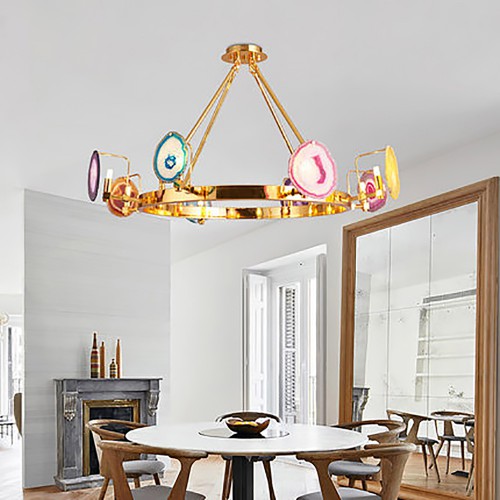 Creative Agat Chandelier