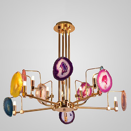 Creative Agat Chandelier