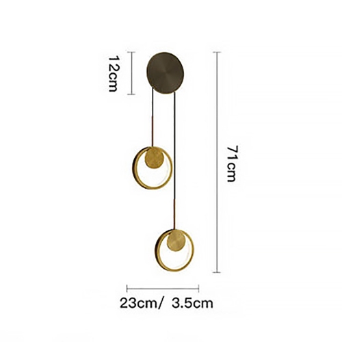 Currently Luxury Brass Wall
