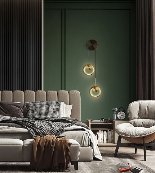 Currently Luxury Brass Wall