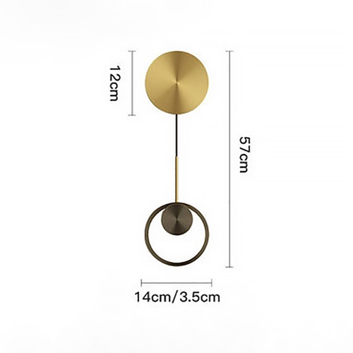 Currently Luxury Brass Wall