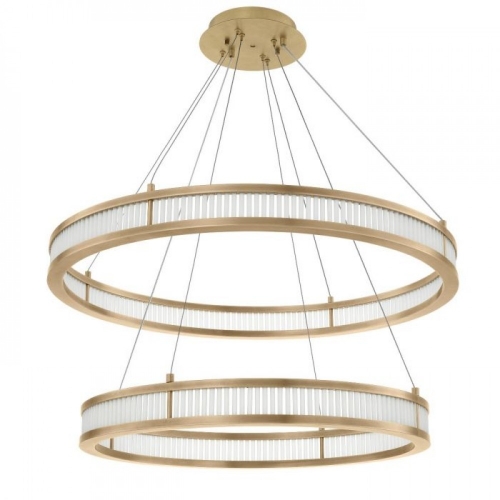 Damien Double Antique Brass Finish 113902