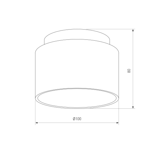 Elektrostandard 1069 GX53 WH белый матовый