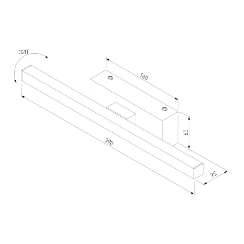 Elektrostandard 40121/LED белый
