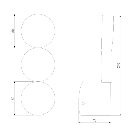 Elektrostandard 40130/LED черный