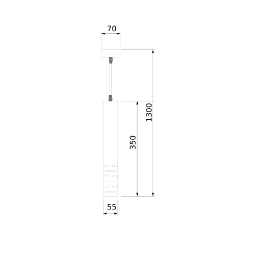 Elektrostandard DLN003 MR16 черный матовый