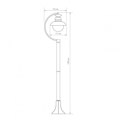Elektrostandard GL 3002F брауни