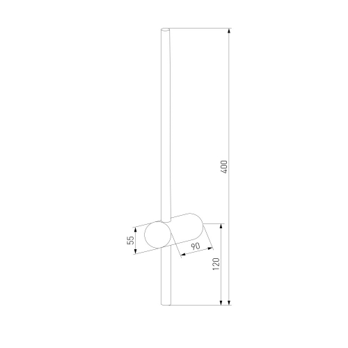 Elektrostandard MRL LED 1114 черный