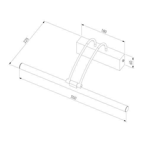 Elektrostandard Simple LED 10W 1011 IP20 никель