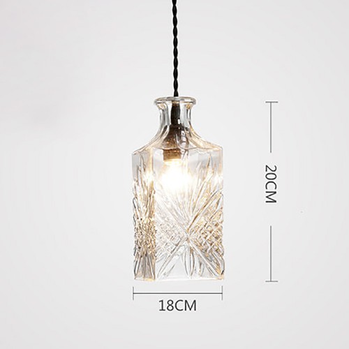 Glass Bottle Pendant
