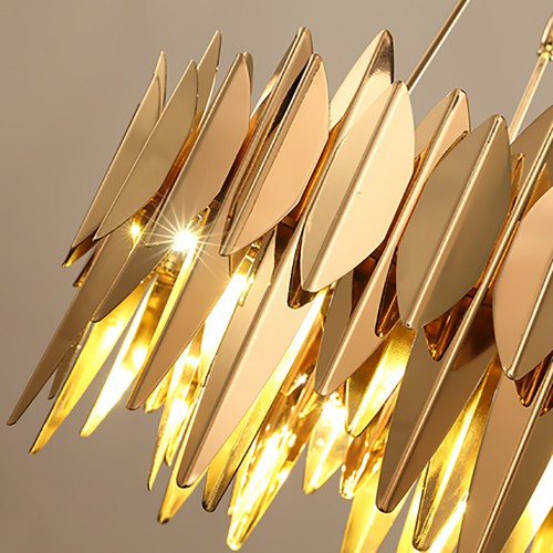 Gold Eagle Chandelier
