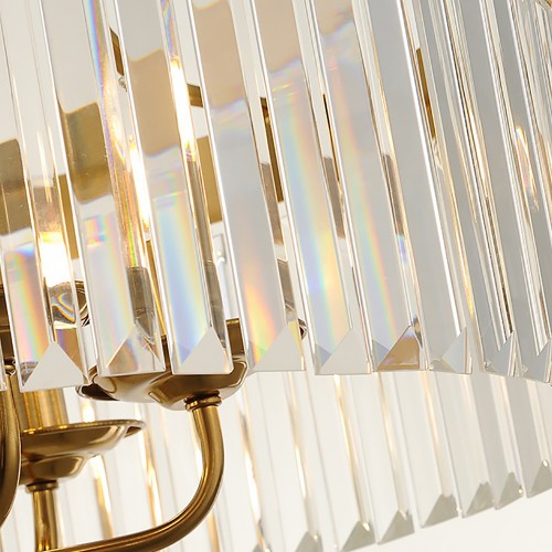 Kebo Brass Chandelier