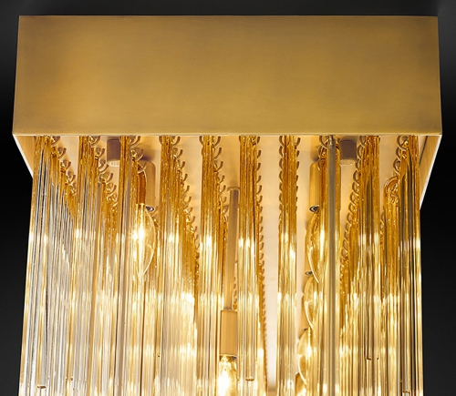 Kebo Brass Glass Rain