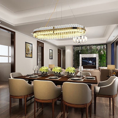 Kebo Oval Chandelier