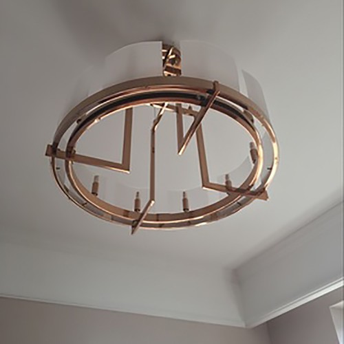 Kebo Pink Chandelier 2