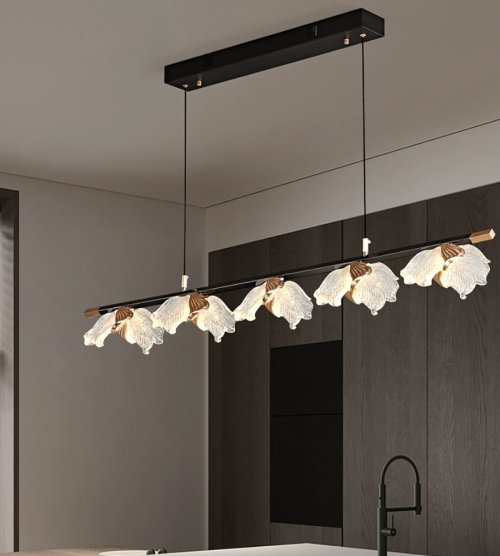 Leaves Chandelier Line