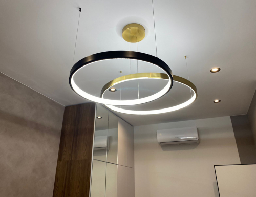 Light Ring Brass