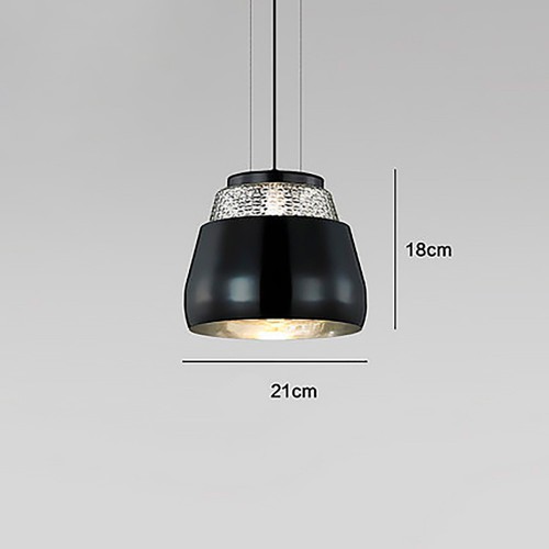 Lodo pendant black/white