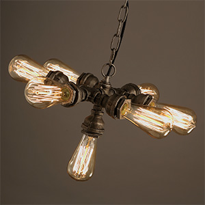 Edison Tube Industrial Pendant