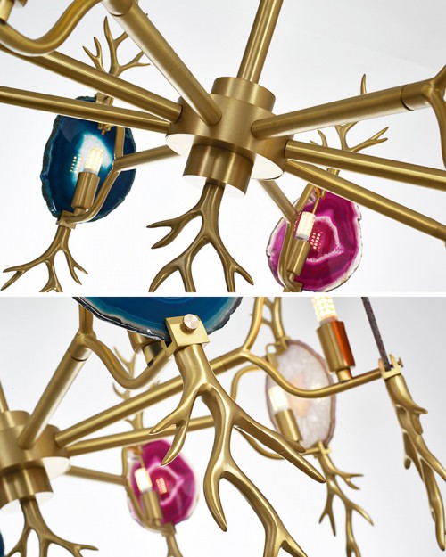 Luxury Deer Chandelier