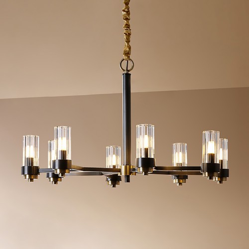 Luxury Modern Black Chandelier 2
