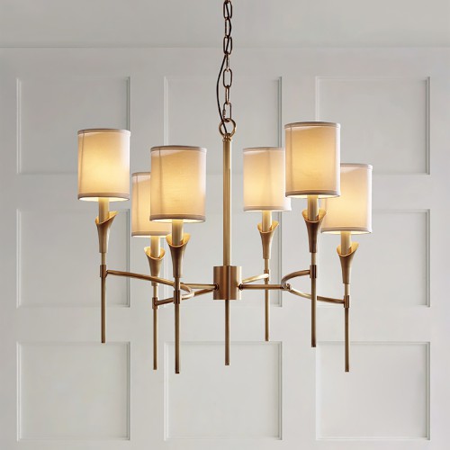 Luxury Modern Brass Chandelier