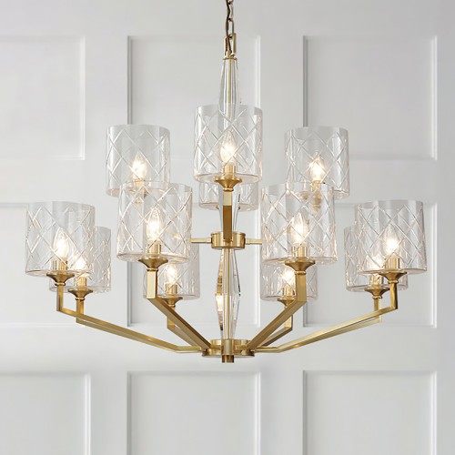 Luxury Modern Brass Chandelier 3