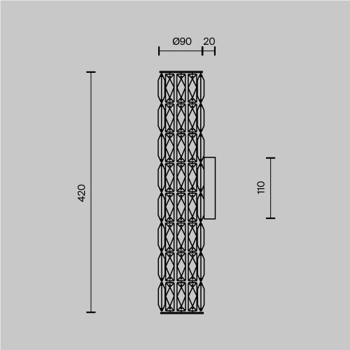 Maytoni DIA008WL-02CH
