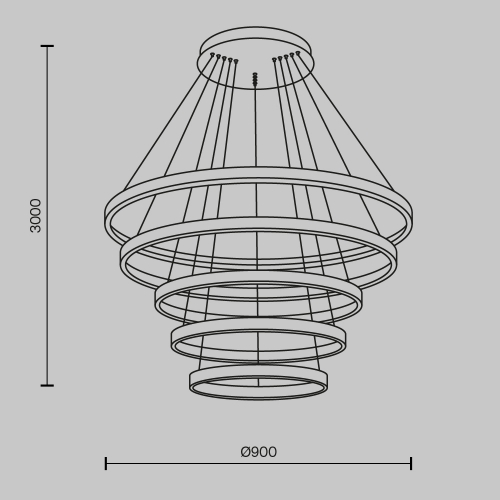 Maytoni MOD058PL-L200BSK