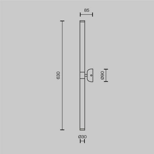 Maytoni MOD106WL-L16B3K