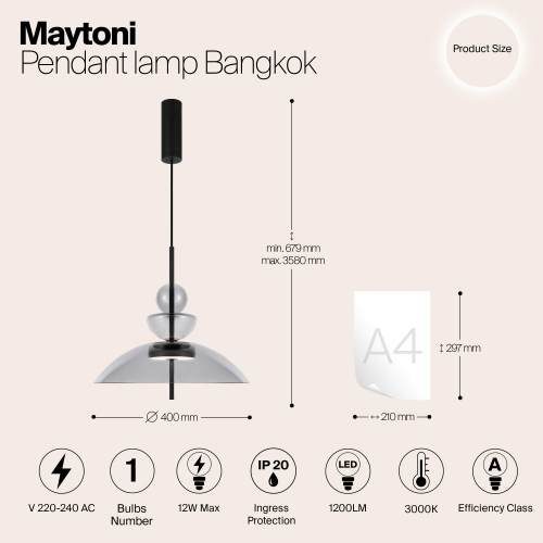 Maytoni MOD185PL-L11B3K3