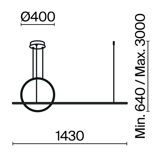 Maytoni MOD247PL-L49BK
